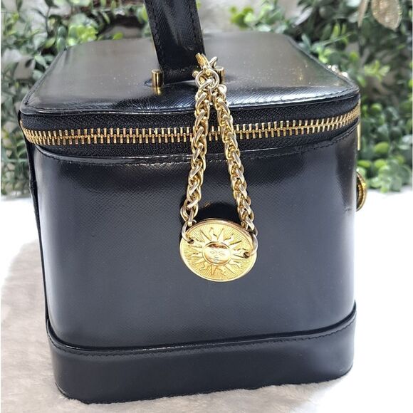 Gianni Versace Medusa Vanity Train Case with Charm Authentic GORGEOUS - Picture 6 of 17